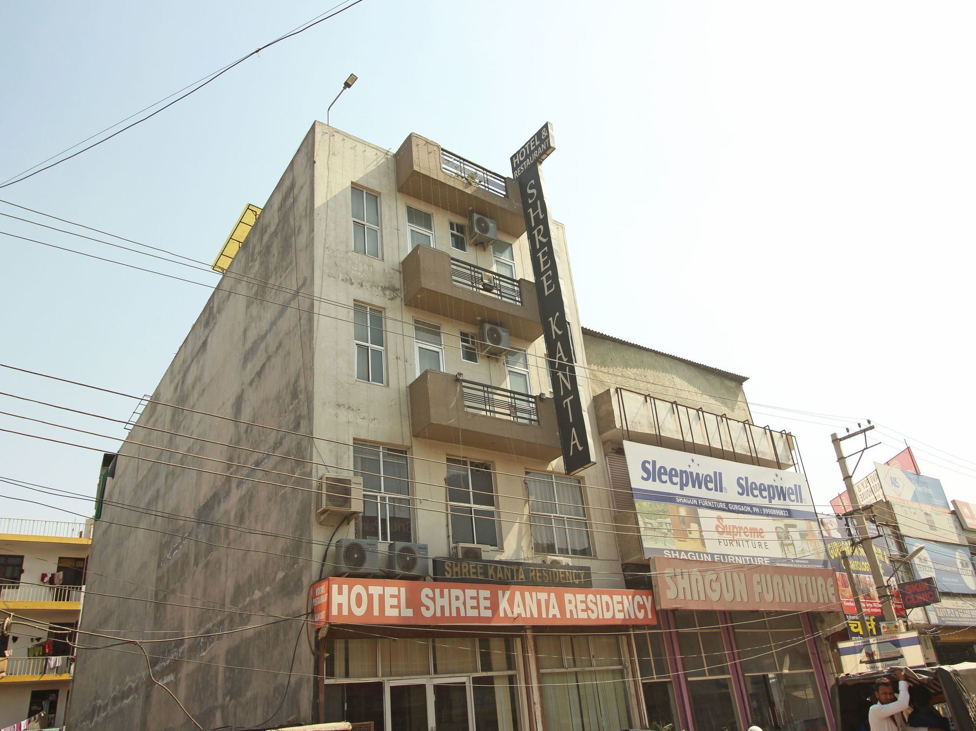 Oyo 576 Hotel Shree Kanta Residency Gurgáon Kültér fotó